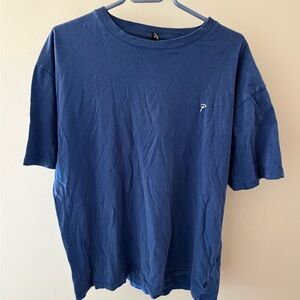 Patta Navy Blue Short-Sleeve Crewneck Tee